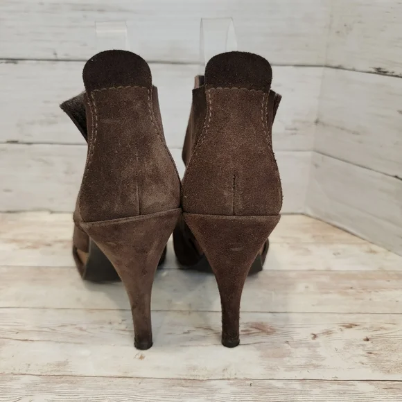 Pedro Garcia brown suede platform heels - Picture 8 of 13